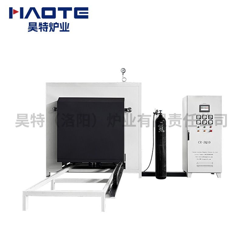韓（hán）國（guó）台車爐1200X800X800電阻絲加熱1200℃模塊爐