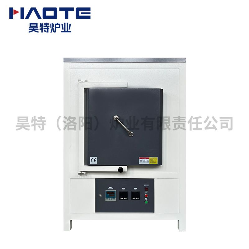 箱式爐1800℃尺寸500X400X400爐膛剛玉磚新顏色（sè）灰白